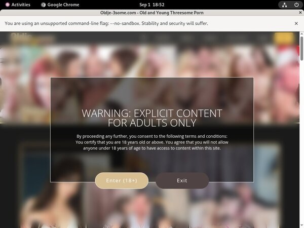 Account Premium 3Some Oldje