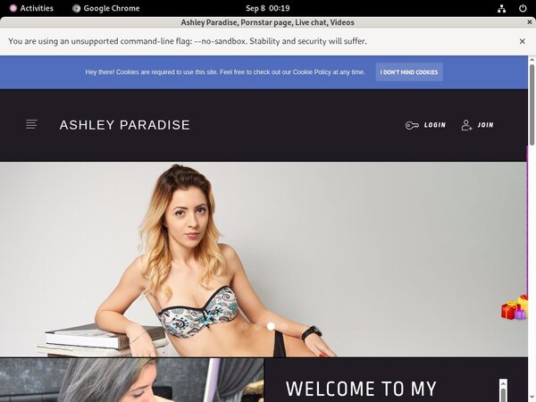 AshleyParadise Create Account