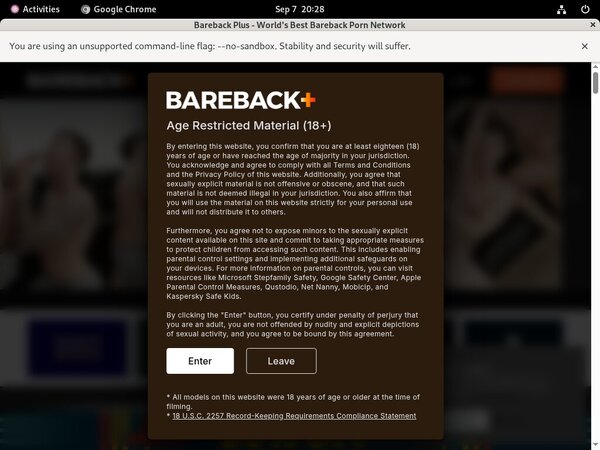 Bareback Plus Trial Account