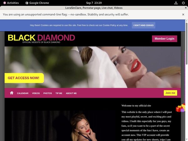 Become Lorasinclare.modelcentro.com Member