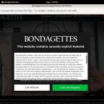 Bondagettes Signup Form Bondagettes Signup Form