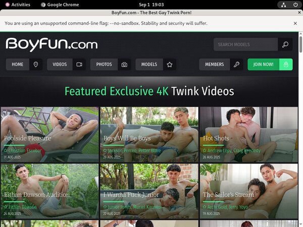 Boy Fun Free Trial Promo Boy Fun Free Trial Promo
