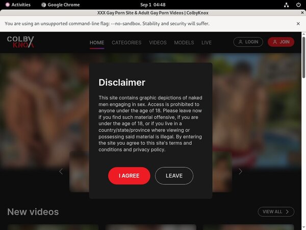 Colbyknox Porn Account