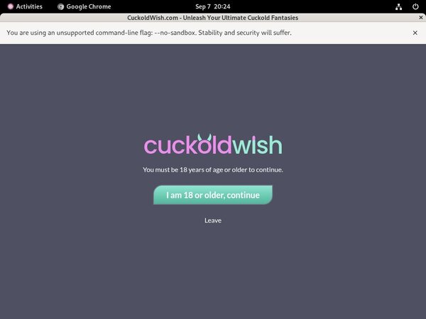 Cuckoldwish.com Premium Account Free