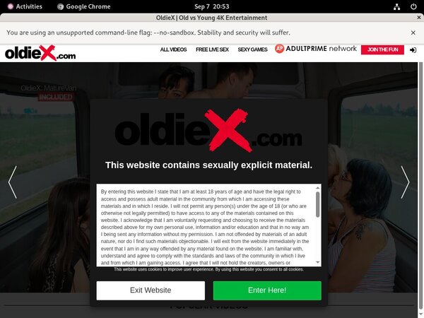 Daily Oldiex.com Accounts