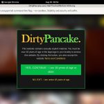 Dirty Pancake Discount Pw