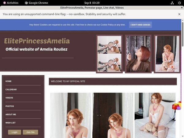 ElitePrincesAmelia With Australian Dollars