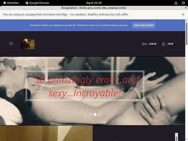 Erospiration Free Accounts