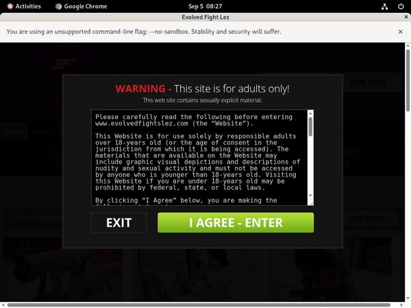 Evolved Fights Lez Working Accounts
