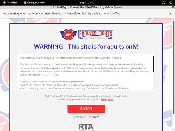 Evolved Fights Rocket Pay