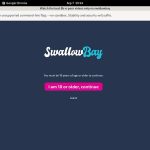 Free Account For Swallow Bay Free Account For Swallow Bay