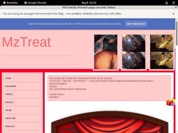 Free Accounts To MzTreatz3x