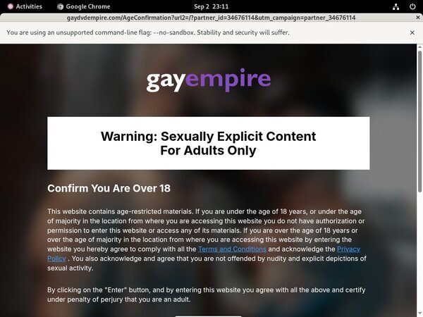 Free Gaydvdempire Membership
