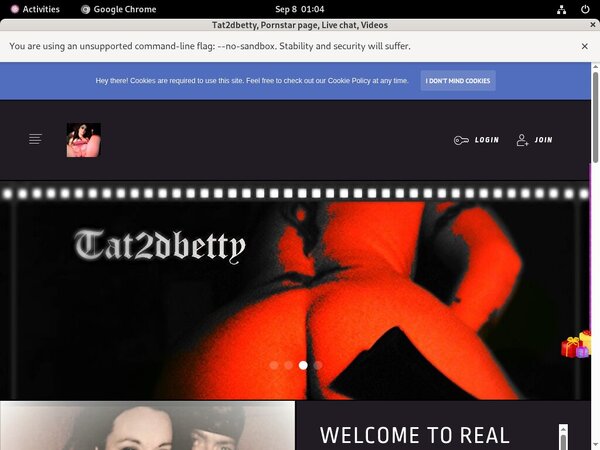 Free Tat2dbetty Logins