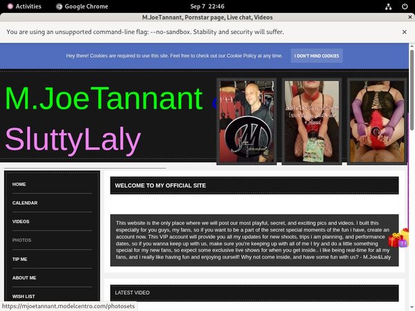 Free Trial M.JoeTannant