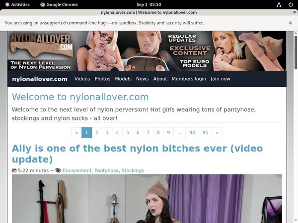 Free Trial Nylonallover.com