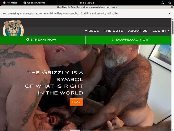 Free Users For Musclebearporn.com