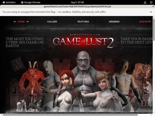 Gameoflust2.com Profile