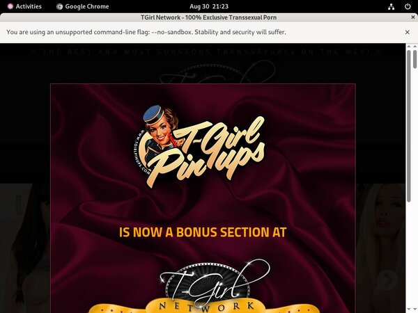 Get Tgirlpinups.com Free Trial