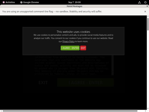 Hotel Hostages Discount Special