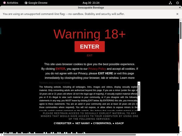 Inescapablebondage Websites