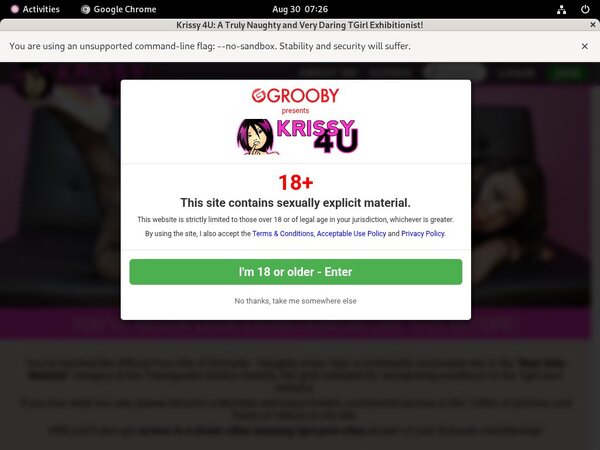 Krissy4u.com Renew Subscription