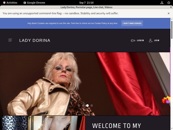Lady Dorina Bug Me Not