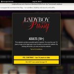 Ladyboy Pussy Video Ladyboy Pussy Video