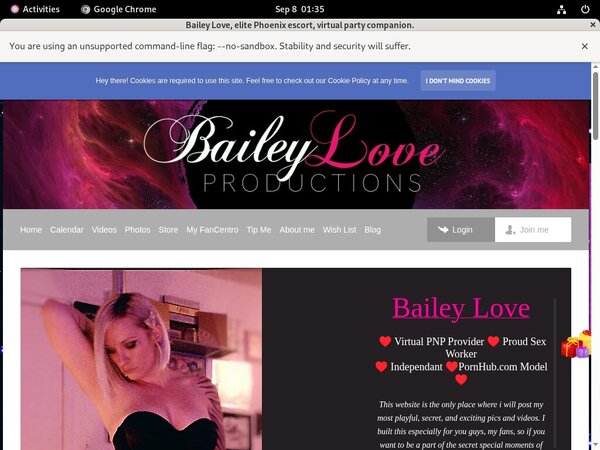 Login Bailey Love Free Trial