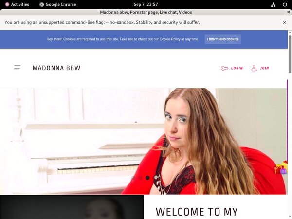 Madonna Bbw Password Info
