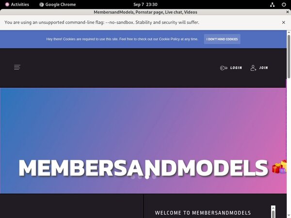 MembersandModels Checkout Page