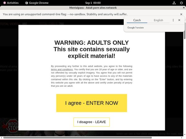 Mental Pass Free Scene