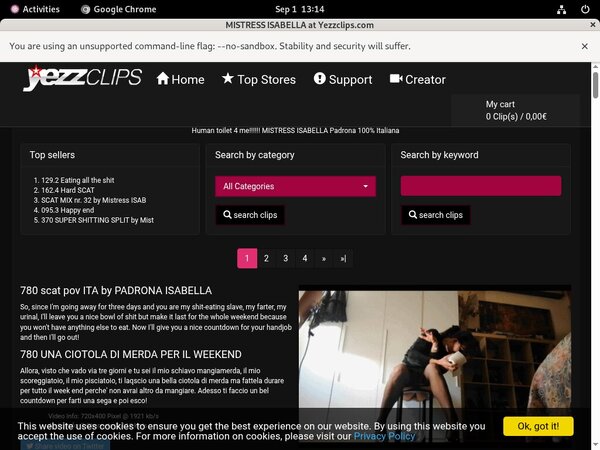 [Image: Mistress-Isabella-Checkout-Page.jpg]