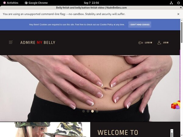 Nude Bellies Sign Up Discount
