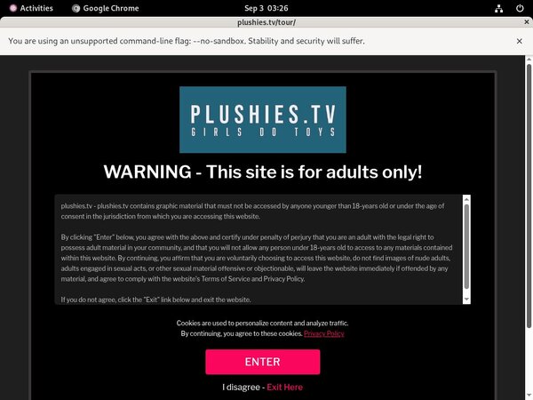 Plushies.tv Password Login