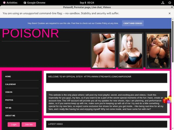 Poisonr.modelcentro.com Video