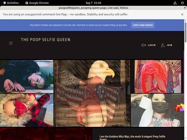 Poopselfiequemodelcentro.com Daily Accounts