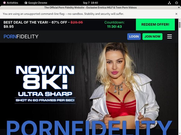 Pornfidelity User Name
