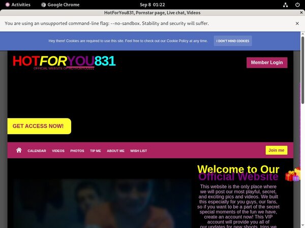 Premium HotForYou831 Account Free