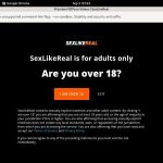 Premium Sexlikereal Account Premium Sexlikereal Account