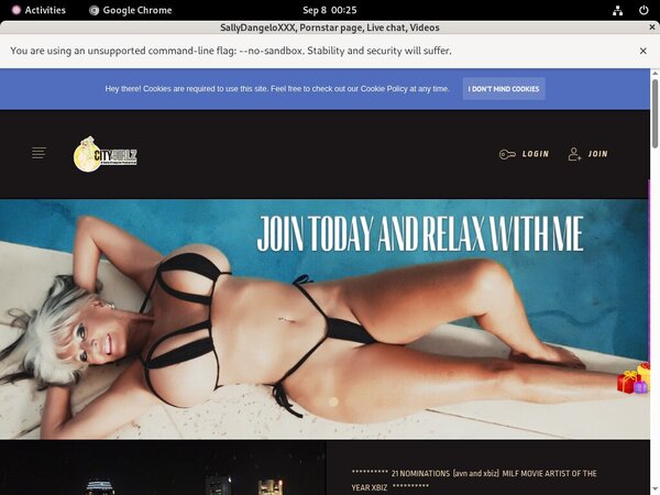 SallyDangeloXXX Paysite Discounts