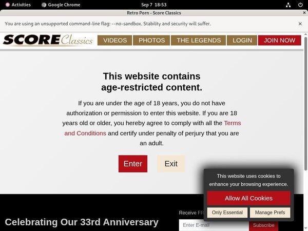 Score Classics Terry Nova Videos