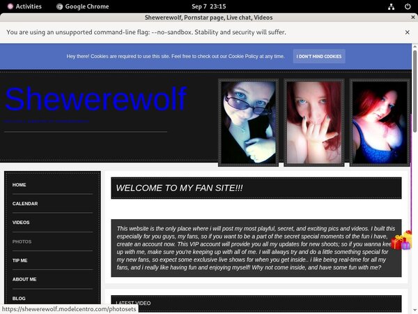 Shewerewolf With Webbilling.com