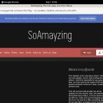SoAmayzing Free Stream