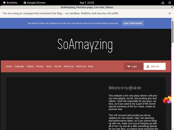 SoAmayzing Trial Member
