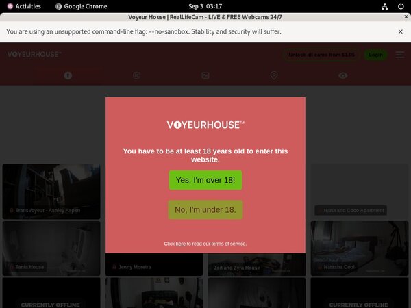 Special Voyeur House Discount