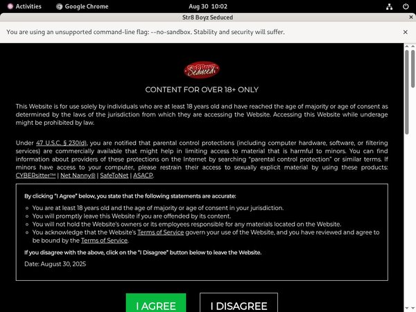 Str8 Boyz Seduced Login Details