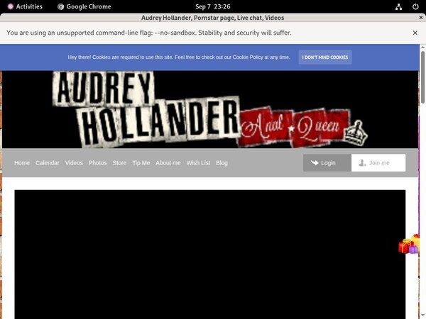 Theaudreyhollander.com Girl