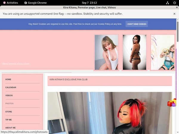 Theycallmekitana.com Accept Pay Pal