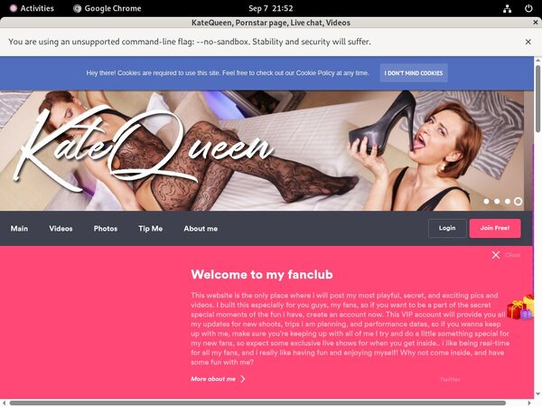 Trial Membership Katequeen.com Free